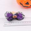 Halloween hecho a mano diy accesorios para el cabello calabaza murciélago horquilla para niños material horneado complemento semiacabado accesorios para tocado