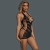 Europeu e americano apertado strass estrelas lingerie sexy pendurado pescoço menina quente see- através de roupa sexy festa sexy pijamas mulheres