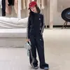 Conjunto Deportivo para Niñas Otoño 2026 Nuevo Estilo Primavera y Otoño Infantil Estilo Americano Niños Medianos y Mayores Rayado Casual Conjunto de Dos Piezas Venta al por Mayor