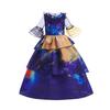Vestido de princesa con encanto de Magic Full House, nuevo, transfronterizo, con bolso, para festivales y actuaciones infantiles, 2023