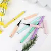 Herramienta Pincel para Uñas Macaron Portalápices Tubo de Aguja Línea Ultra Fina para Dibujo Flor Pincel de Pintura Color Gel para Fototerapia Gradiente