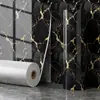 Papel de Parede Autoadesivo com Efeito Mármore Espessado Impermeável à Prova de Umidade Sala de Estar Cozinha Parede de Fundo Reforma Adesivo de Parede Decorativo Adesivo de Azulejo