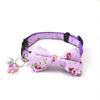Produtos para animais de estimação transfronteiriços Atacado Cuihua Series Pet Collar Bow Destacável Dog Collar Cat Collar