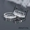 Huitan Amazon Nuevos Pendientes para Mujer, Joyería de Diamantes Geométricos en Forma de Anillo, Elegantes Pendientes de Moda para Uso Diario