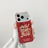 Textos Como "Olá" São Adequados para Apple 17/16Pro, Fofo 15/14, Divertido iPhone 11 Capas de Celular, Xsmax