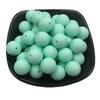 Cuentas de silicona de 15 mm para molares de grado alimenticio, accesorios para collar de dentición para bebé DIY, cadena para chupete