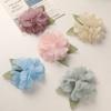 Mori atmósfera antigua poco profunda tela gardenia DIY hecho a mano clip de tiburón ramillete accesorios para ropa