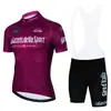 Conjunto de Maillot de Ciclismo para el Giro D'Italia, Ropa Deportiva al Aire Libre de Competición Conjunto de Manga Corta