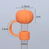 Tapa para Popote Stanley 10mm Diámetro Grande PVC Popote Suave Tapa Muñeco de Dibujos Animados Tapa Antipolvo Mayoreo