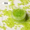 Super-Excelente 4 mm Alta Retención de Color Transparente Vidrio Cuentas de Arroz Hecho a Mano DIY Pulsera de Cuentas Hecha a Mano Collar Pendientes Accesorios de Joyería