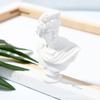 Mini estatuas de yeso, adornos de resina, accesorios de fotografía nórdicos, Xiaowei