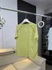Camiseta de verão unissex funcional estilo montanha com proteção solar, patchwork de cores contrastantes estampado, manga curta, gola careca, para esportes de ciclismo ao ar livre