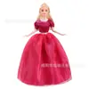 2025 nueva muñeca Bobby de 30 cm vestido de novia todo incluido casa de moda cola de princesa vestido grande comercio exterior