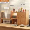 Estante de Mesa Porta-Objetos Estação de Trabalho Prateleira de Mesa para Armazenamento Quarto de Estudante Canto de Mesa Estante de Livros Armário de Mesa para Armazenamento