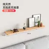Estante de Almacenamiento de Pared sin Taladro Estante de Exhibición de Madera Maciza de Carga Decoraciones de Pared para Jardín de Infantes Panel de Pared Estante de Almacenamiento Soporte