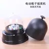 Taza Creativa Eléctrica para Dados con Tapa, Máquina Grande de Lotería de Calabaza de Cobre con Peces, Camarones y Cangrejos para Bares y Puestos de Comida, Máquina de Juego de Adivinar Dados