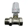 Válvula Enxiang Válvula de controle de temperatura de três vias em PPR Válvula termostática de aquecimento Válvula de controle de temperatura de radiador de aquecimento por piso radiante direto Fabricante de pacote de temperatura