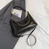 2026 Nuevo Estilo Bolso de Axila de Cuero Aceitado y Encerado para Mujer, Bolso de Hombro de Cadena de Alta Gama, Bolso Cruzado, Bolso Pequeño Versátil Retro para el Trabajo
