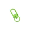 Hebilla de Puerta Giratoria Pintada de Colores Colgante de Joyería DIY Llavero de Metal para Equipaje Accesorio para Muñeca Venta al por Mayor