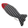 Brinquedo de Peixe com Erva-do-Gato para Gatos, Peixe de Juta para Autoentretenimento, Realista como um Peixe, Resistente a Mordidas, Limpeza de Dentes, Brinquedo para Provocar Gatos, Peixe com Erva-do-Gato em Estoque