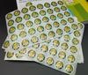 Adesivo de Etiqueta de Fruta Preferencial de Fábrica Colorido Laser Base Papel Artesanato Maçã Laranja Morango Cereja Embalagem Adesivo