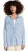 Fábrica de Origem ODM de Lote Pequeno Jaqueta Jeans Feminina Jaqueta Jeans Feminina Fábrica Personalizada Personalização