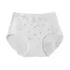Ropa Interior de Algodón Antibacteriana de Cintura Alta 10A para Mujer, Calzones Estampados Sin Costuras Transpirables, Talla Grande, Ropa Interior Cómoda y Amigable con la Piel al por Mayor