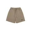 Nanxia Disguise Nanxia Disguise Shorts Deportivos de Punto de Rizo Estilo Japonés de Verano Shorts Retro Unisex de Cinco Puntos para Hombre
