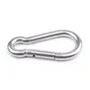 Accesorios para Equipo de Fitness Gancho para Cuerda de Tracción Hebilla Conectora de Banda Elástica Mosquetón Cuerda Elástica Eslabón Rápido Hebilla de Bloqueo