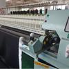 Exportado a Rusia ropa de cuero para interiores de automóviles máquina acolchadora horizontal para ropa de cama máquina de acolchado bordado máquina de corte