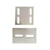 Placas de Acero Empotradas Personalizadas, Piezas Empotradas Galvanizadas en Caliente y Galvanizadas en Frío, Placas Empotradas para Conexión de Estructuras de Acero en Ingeniería de Fachadas