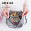 Bolsa Grande Aislante Térmico Frío Bolsa Grande de Hielo con Bolsa para Comida Almuerzo Lonchera Bolsa de Almacenamiento Bolsa para Almuerzo de Estudiante Bolsa para Conservación de Picnic