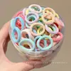 2026 Nuevas Gomas de Pelo Coloridas del Tamaño de un Pulgar, Bandas Elásticas de Alta Elasticidad para el Cabello de Niños Que No Dañan el Cabello, Cuerdas Versátiles para Cabello para Coletas Pequeñas