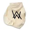 Alan Walker Alanwalker Mesmo Estilo Dj Tendência Nicho Outono e Inverno Alta Qualidade Com Capuz Masculino e Feminino Bonito Moletons