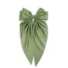 Grampo de Cabelo Jk com Laço Vermelho e Fita, Presilha de Mola para a Parte de Trás da Cabeça, Grampo Bico de Pato, Grampo de Cabelo com Laço