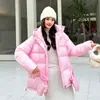 Chaqueta de Invierno Gruesa y Cálida con Capucha, Abrigo de Algodón Holgado, Abrigo de Mujer de Moda Versátil, Nuevo 2026 Transfronterizo