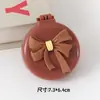 Peine de Cojín de Aire con Lazo Lindo de Dibujos Animados para Estudiantes, Peine de Cojín de Aire Mini Portátil, Peine Plegable de Viaje de Alto Valor Macaron