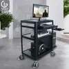 P97-12 Carrinho Móvel para Computador Carrinho de Computador Bancada Multifuncional Veículo de Operação e Manutenção para Sala de Máquinas Carrinho de Exibição
