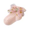 Calcetines de Encaje para Niñas de 0 a 3 Años Calcetines para Niños de Primavera, Otoño y Verano Lazo Calcetines de Princesa para Bebé Lindos Calcetines para Niñas Transfronterizos