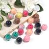 Industria Pesada Aurora Pez Humano Perla Diamante Bola Acrílico Agujero Pasante Perla Niños DIY Bolígrafo de Cuentas Cadena de Teléfono Móvil Accesorios de Joyería