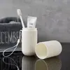 Cepillo de dientes portátil para viaje, Vaso para cepillo de dientes, Set de cepillo de dientes, Vaso para enjuague bucal, Soporte para cepillo de dientes, Set de caja de almacenamiento para pasta de dientes