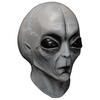 Máscara de extraterrestre de Halloween, estación independiente, látex, horror, tocado de extraterrestre, cosplay, accesorios divertidos y aterradores