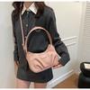 Bolso de Moda Fu Gani para Axila de Mujer 2024 Nuevo Bolso Simple de Textil Tipo Dumpling Casual Versátil Bolso de Hombro Cruzado