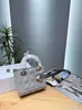 Transfronterizo 2026 Nuevo Bolso Dior Lady Dior con Múltiples Bolsillos y Lazo Bolso de Mano Acolchado de Moda Clásico Versátil Bolso de Hombro Cruzado
