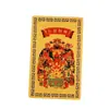 Tarjeta del Dios de la Riqueza de Cinco Vías, Dios de la Riqueza Zhao Gongming, Tarjeta Atrae Fortuna, Pegatina Zodiacal para Teléfono Móvil, Buena Suerte para el Año del Zodiaco, Pegatinas al por Mayor