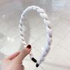 Diadema de Malla Antideslizante Onda Simple Elegante Diadema Celebridad de Internet Envolvente Joyería de Moda Combinable Tarjeta para el Cabello Brillante Tocado