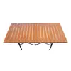 Mesa de Acero Color Mesa Plegable de Ocio para Exteriores Puesto Callejero de Mercado Nocturno Mesa Plegable Elevable Mesa de Picnic para Acampar en Coche Mesa Plegable para Barbacoa