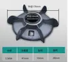 Motor Lâmina de Ventilador de Alumínio Fundição sob Pressão Tipo Y Liga de Alumínio Motor de Ventilador Lâmina de Resfriamento Resistente a Altas Temperaturas Espessada Bom Equilíbrio