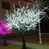 Lâmpada criativa de árvore de flor de cerejeira Origin Supply Lâmpada LED de árvore de flor de pessegueiro Lâmpada LED de árvore decorativa de flor artificial para exterior