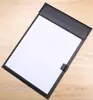 Clip para tablero de conferencias, tapete de cuero para mesa de hotel, clip para archivo, tapete para taza de negocios, tablero para escritura en el salón de recepción, sala de reuniones del gerente